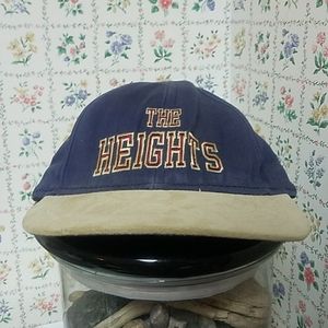 VINTAGE dad hat made in usa suede brim